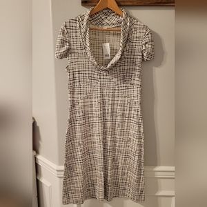 Banana Republic Fabulous Fitted Abstract Pattern Dress Size Medium